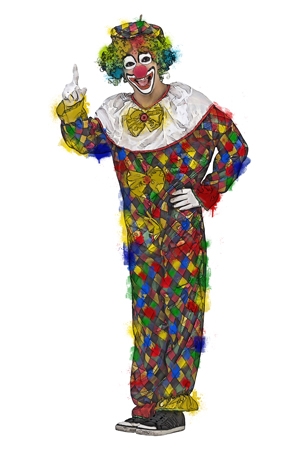 Excerpt from “Characters”. Character 19: Company Clown